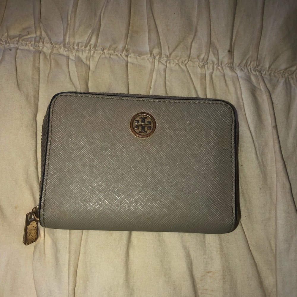 Tory Burch Dark Gray Wallet/Coin Purse